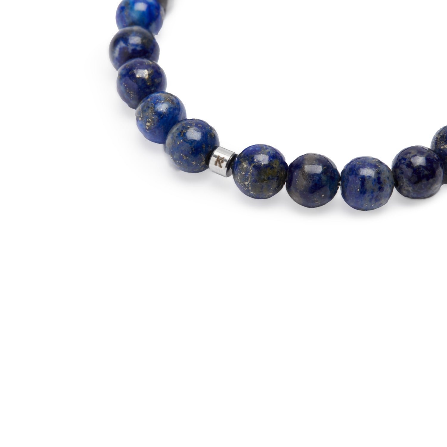 “Expression & Confidence” Mala Bracelet in Lapis Lazuli