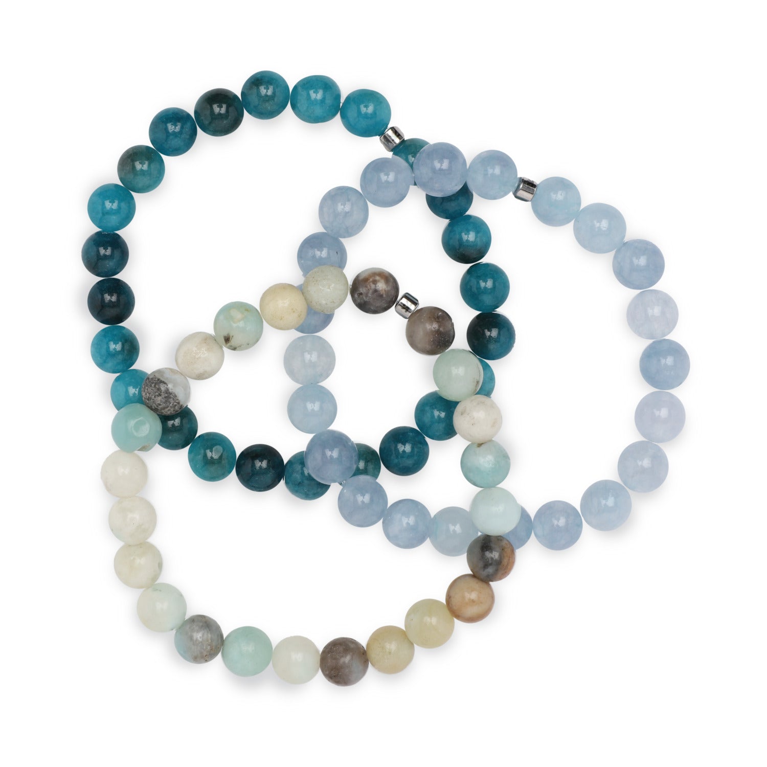 Set of 3 “Communication” Energy Bracelets