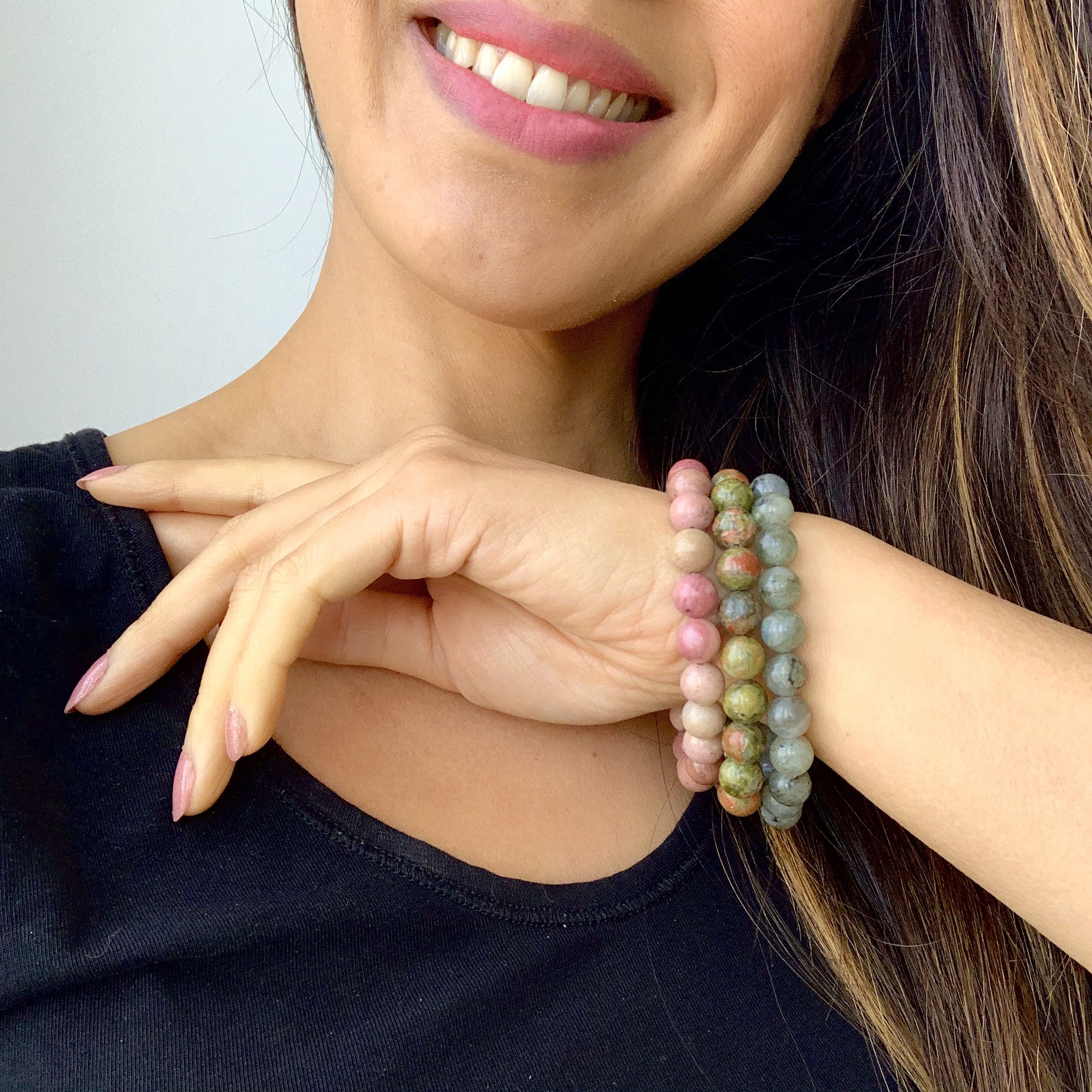 Triple Bracelets Énergie "Guérison du Coeur"