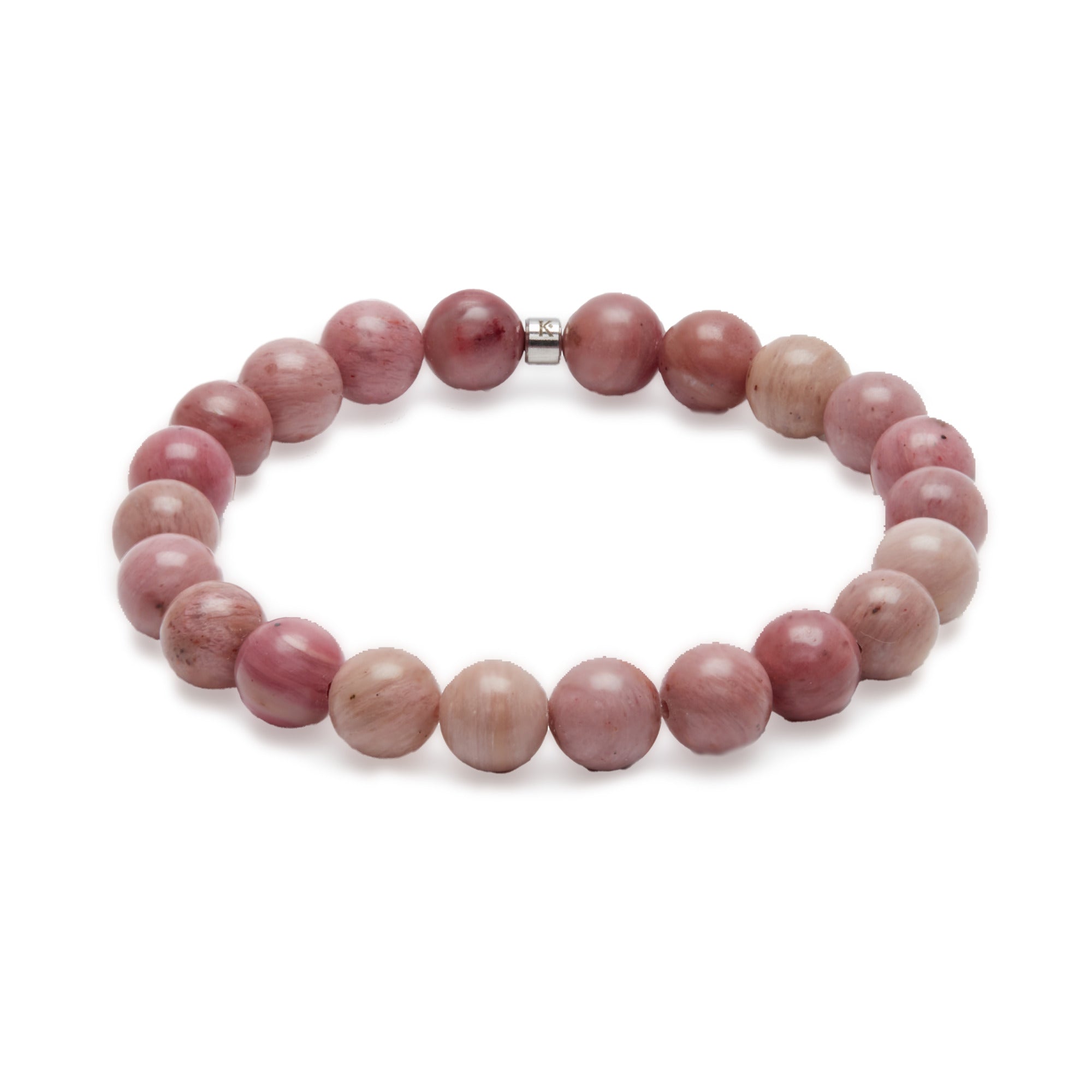Bracelet "Energie" en Rhodonite - Karma Yoga Shop