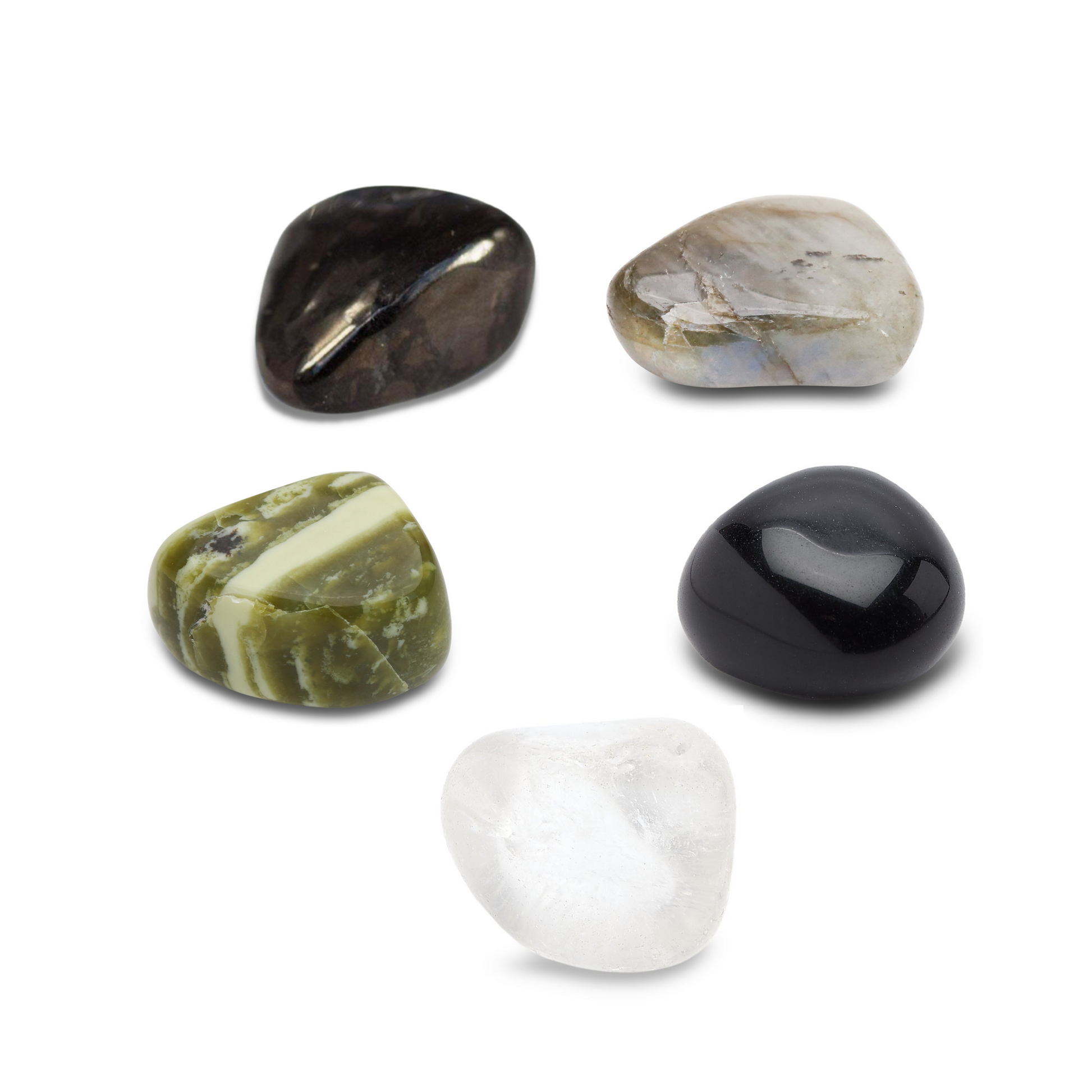 Kit de 5 pierres “Protection de mon énergie” - Karma Yoga Shop