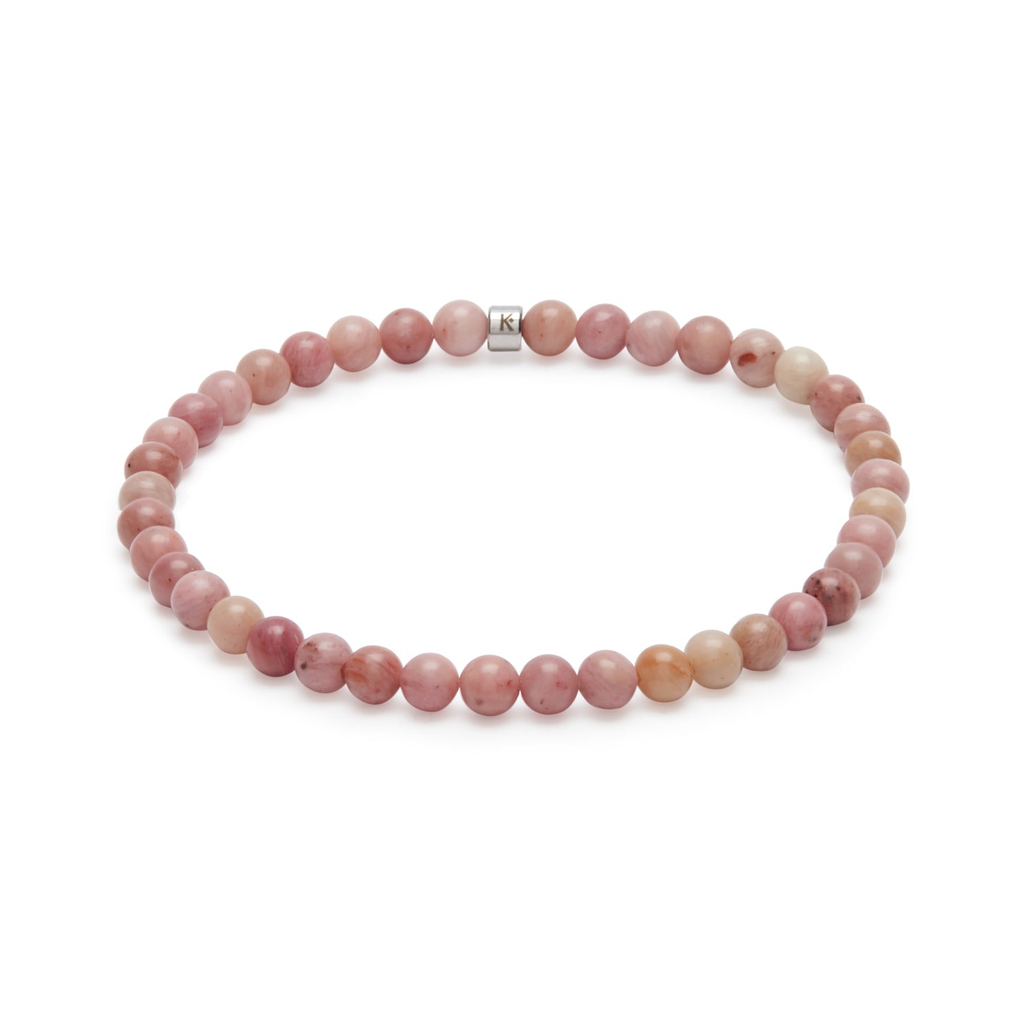 Mini Bracelet "Energie" en Rhodonite Claire - Karma Yoga Shop