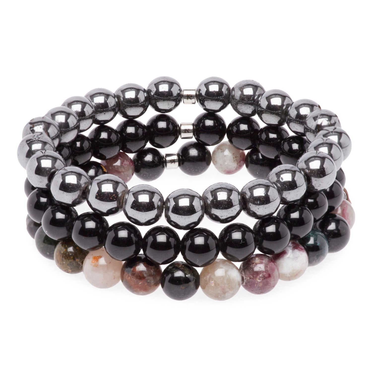 Triple Bracelets Énergie "Sécurité" - Karma Yoga Shop