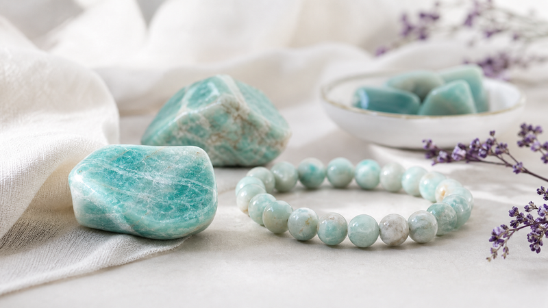 Amazonite : équilibre et parole apaisée