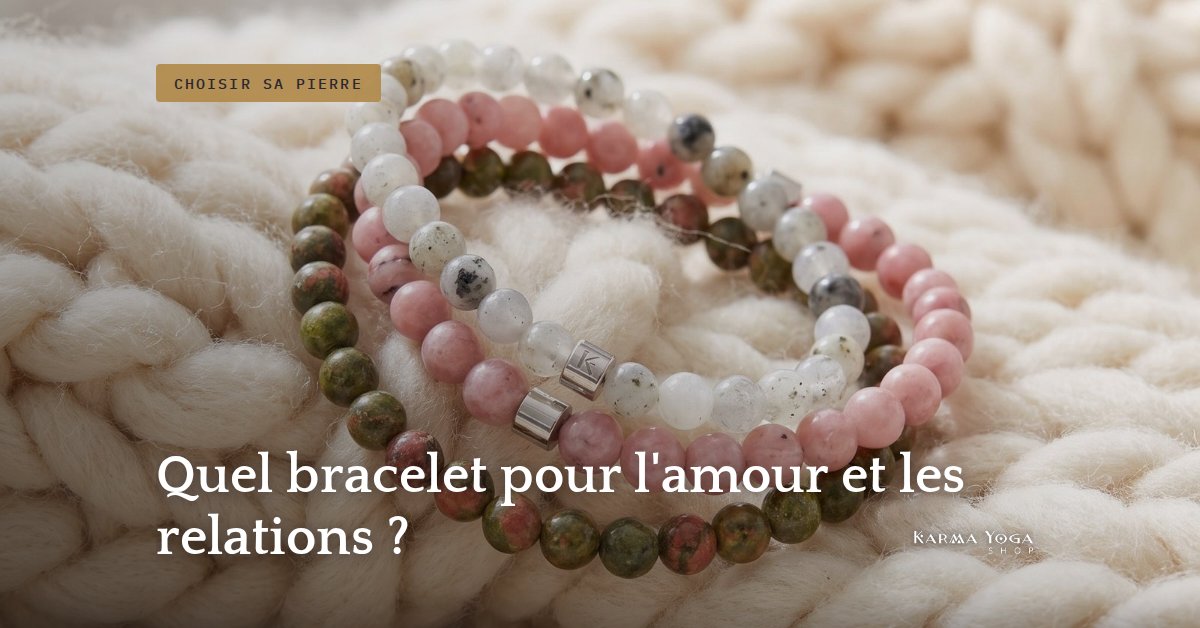 Quel bracelet pour l'amour et les relations ?
