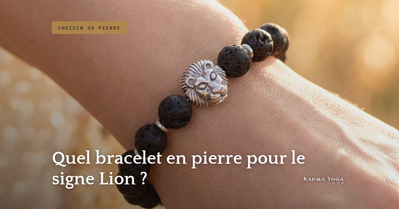 Quel bracelet en pierre pour le signe Lion ?