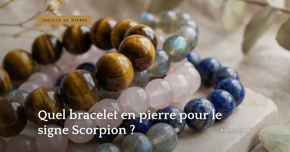 Quel bracelet en pierre pour le signe Scorpion ?