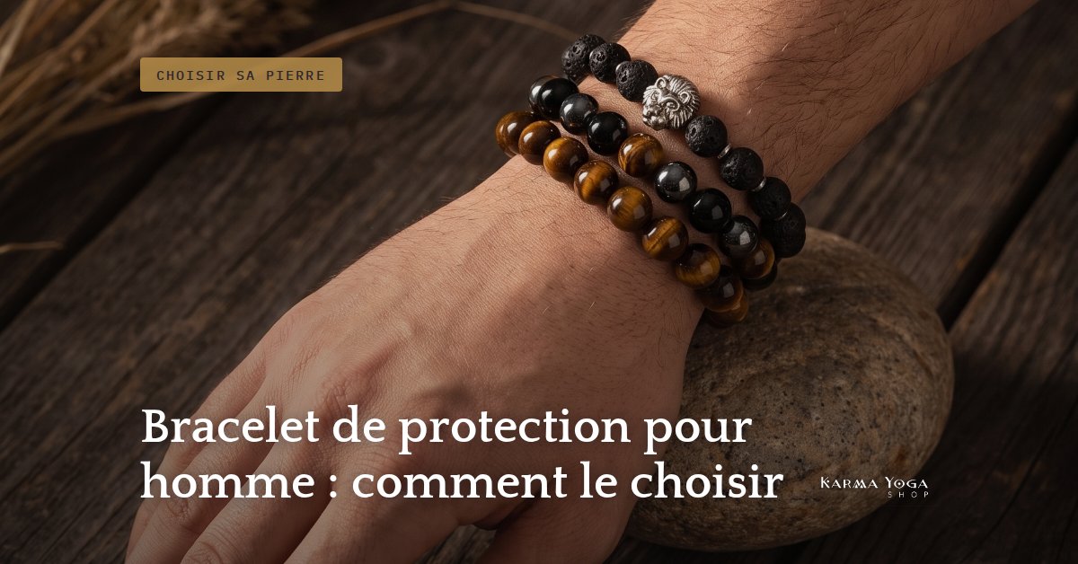 Bracelet de protection pour homme : comment le choisir