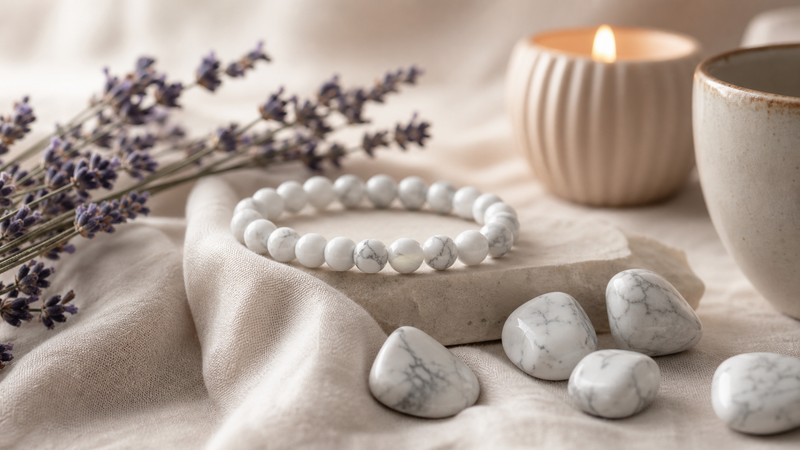Howlite : vertus, calme et sommeil
