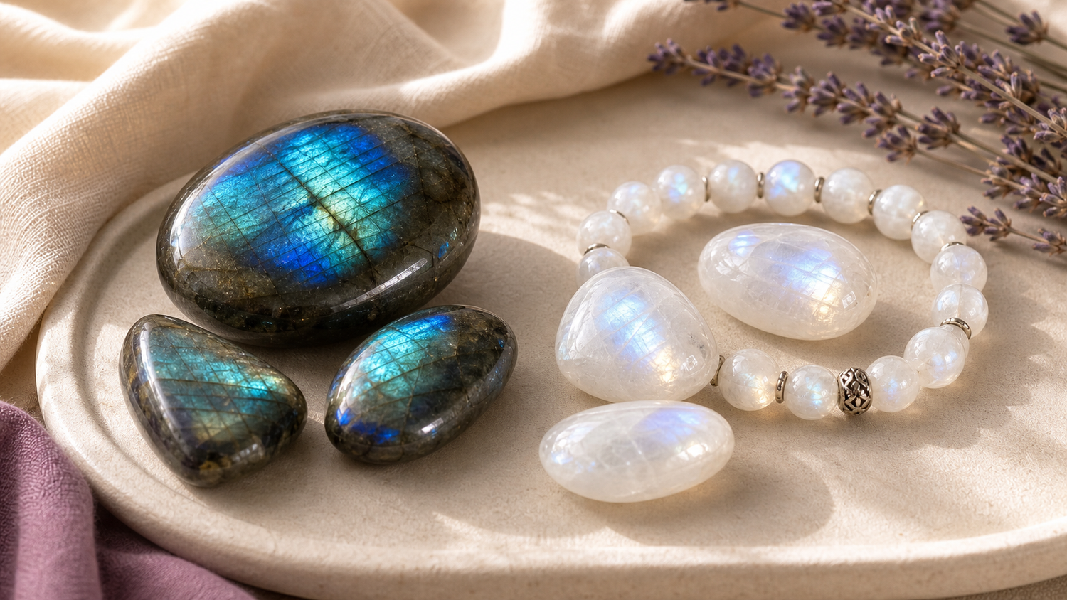 Labradorite ou Pierre de Lune : laquelle choisir ?