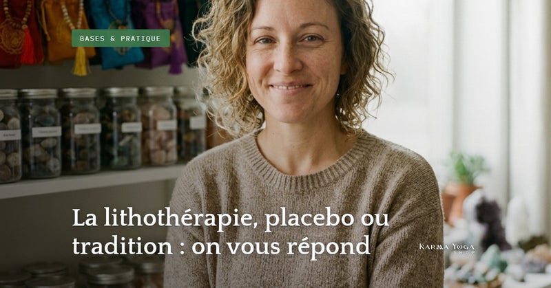 La lithotherapie, placebo ou tradition : on vous repond