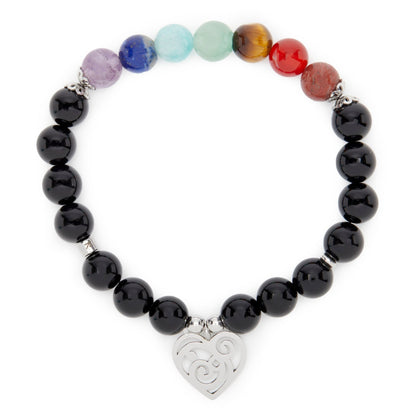 Bracelet 7 Chakras "Guérison & Amour"