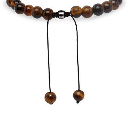 7 Chakras “Self-Confidence” Bracelet in Tiger Eye
