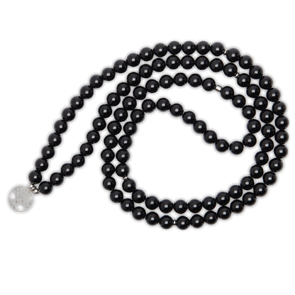 “Anchor” Mala Bracelet in Onyx
