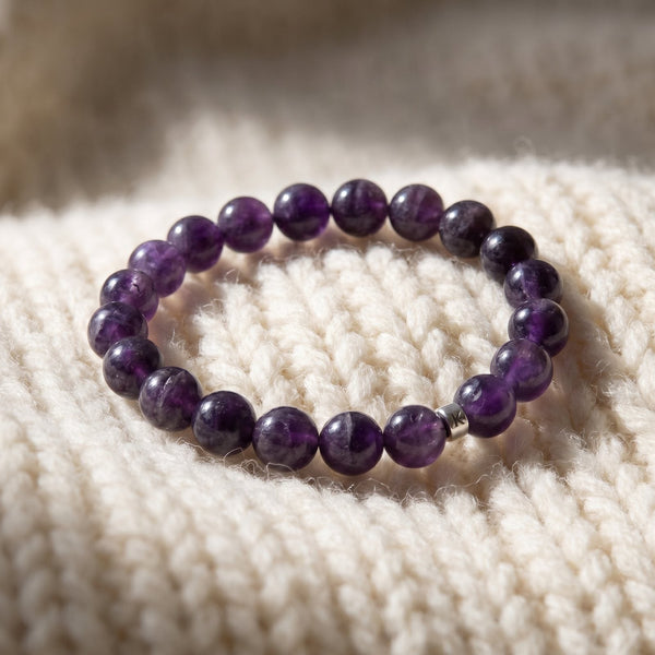 Bracelet en Améthyste "Energie"