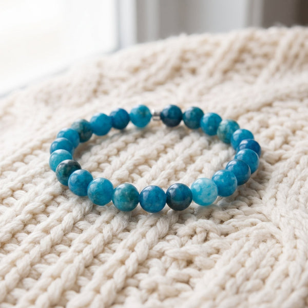Bracelet en Apatite "Energie"