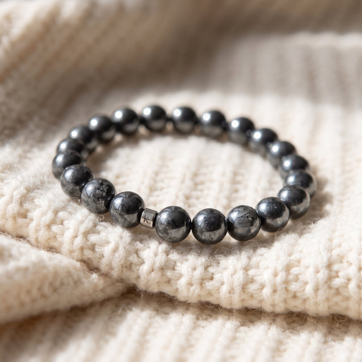 Bracelet en Hématite "Energie"