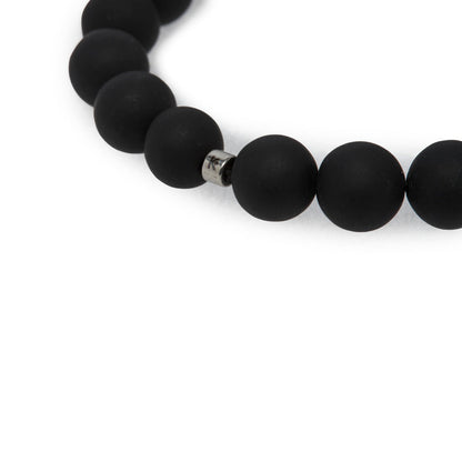 Bracelet en Pierres de Guérison "Bian Shi" rondes