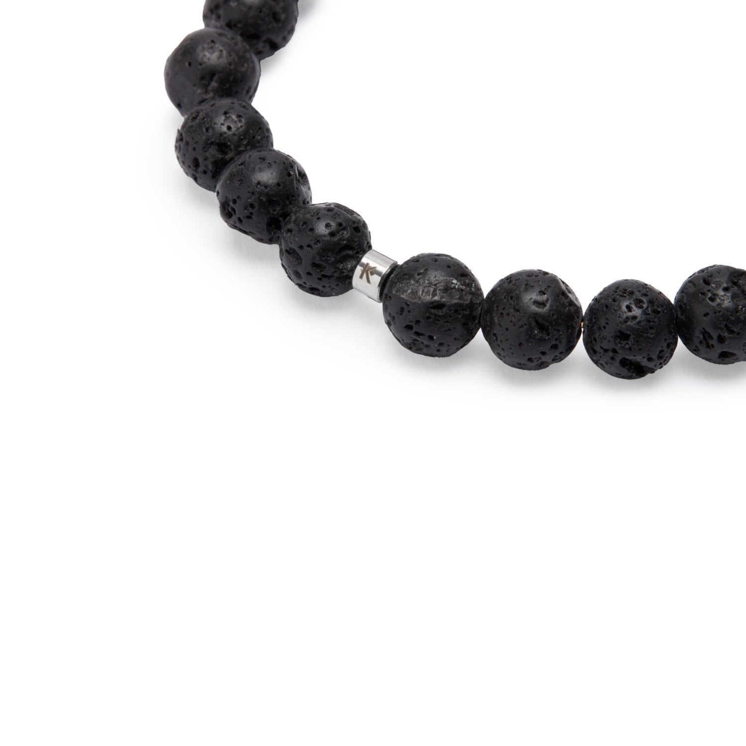 Bracelet en Pierres de Lave  "Guérison des 7 chakras"