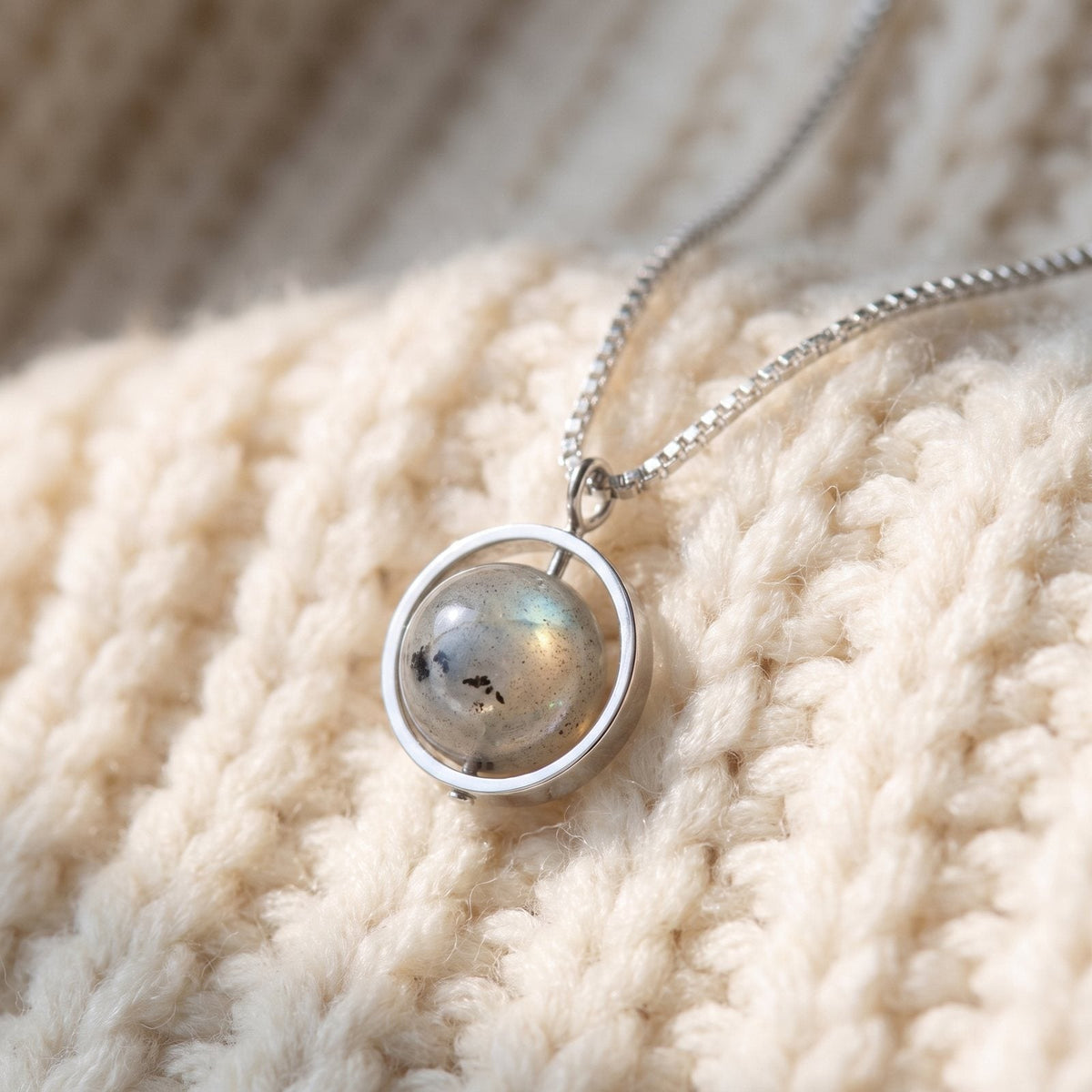 Collier "Labradorite Lumineuse"