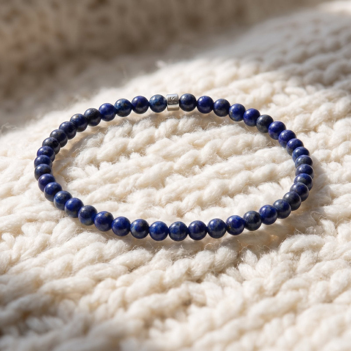 Mini Bracelet en Lapis Lazuli "Energie"