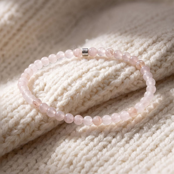 Mini Bracelet en Quartz Rose "Energie"