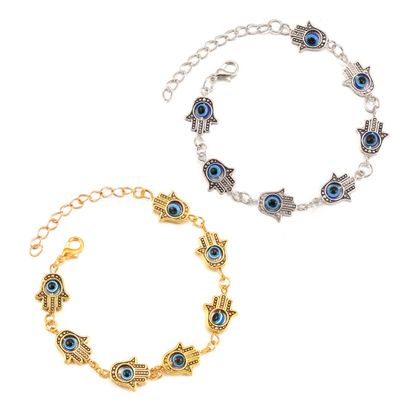 Bracelet Œil Protecteur · Main de Fatima