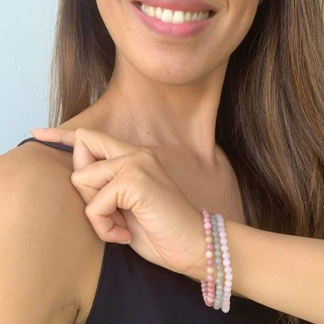 Set de 3 Mini Bracelets "Amour"