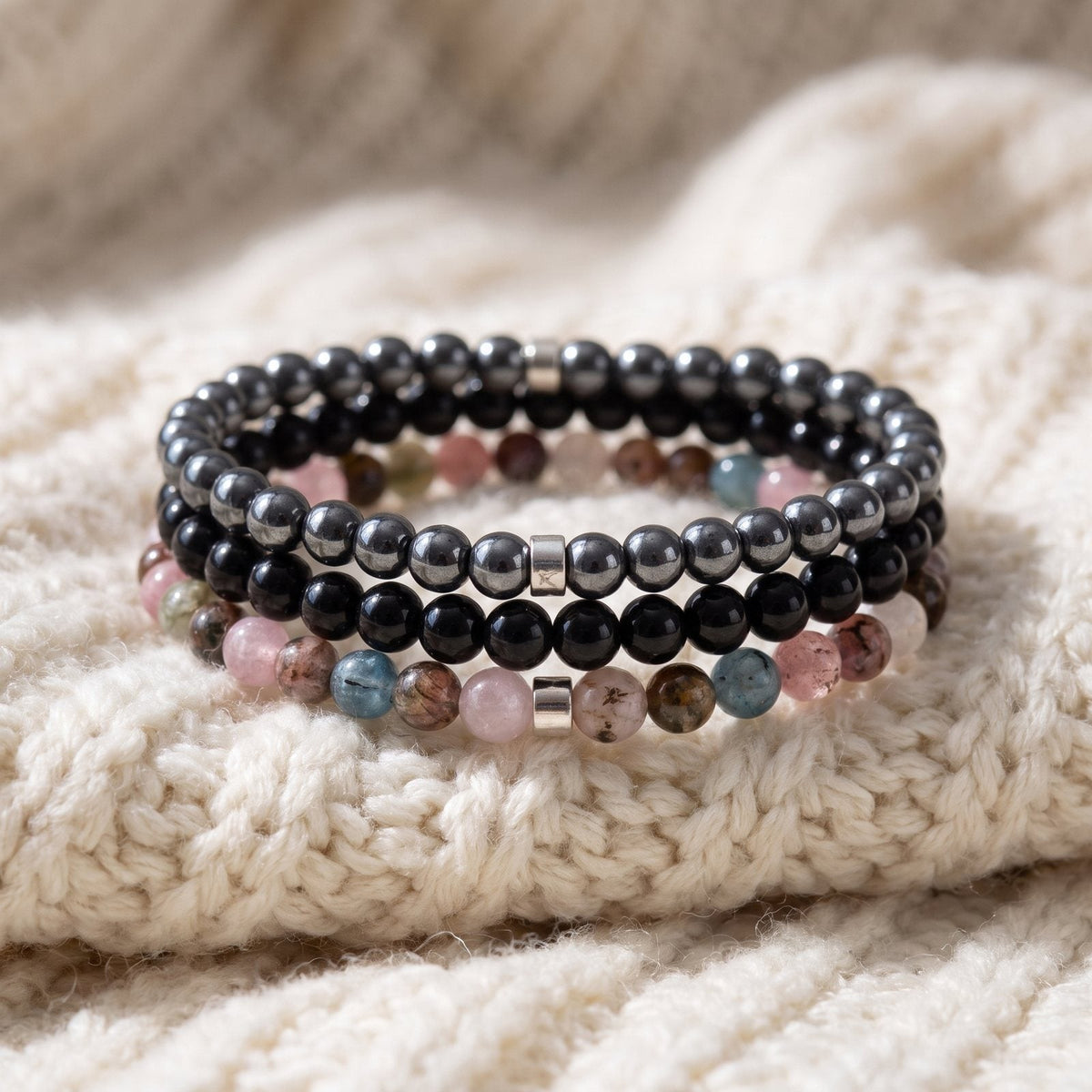 Set de 3 Mini Bracelets "Sécurité"