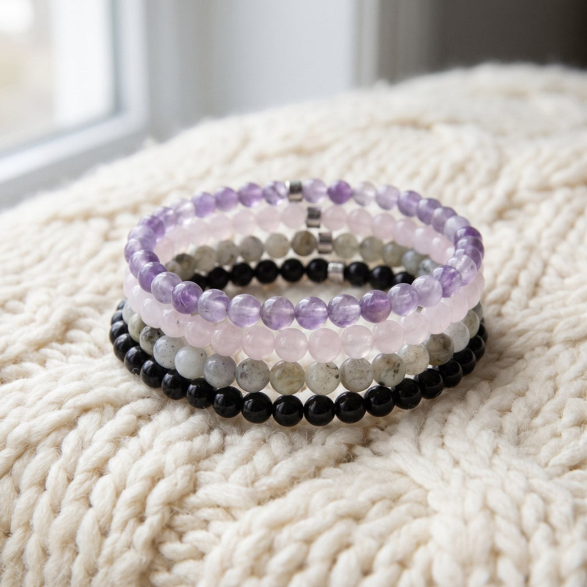 Set de 4 Mini Bracelets "Mes préférés"