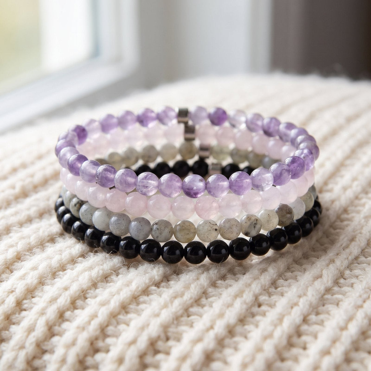 Set de 4 Mini Bracelets "Mes préférés"