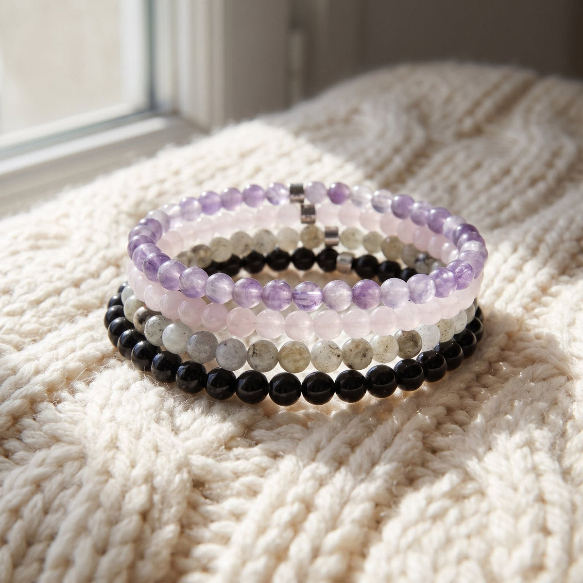 Set de 4 Mini Bracelets "Mes préférés"