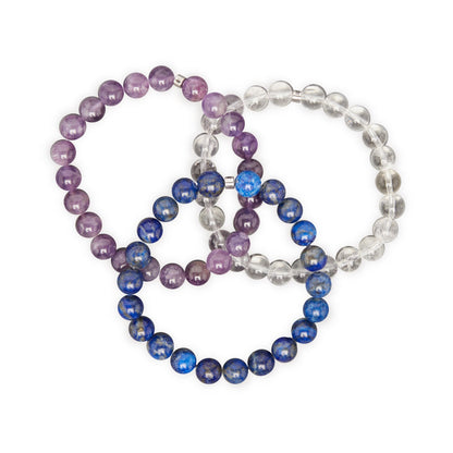 Triple Bracelets Énergie "Divination"