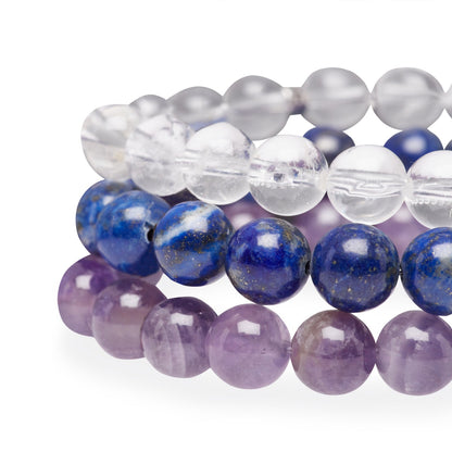 Triple Bracelets Énergie "Divination"