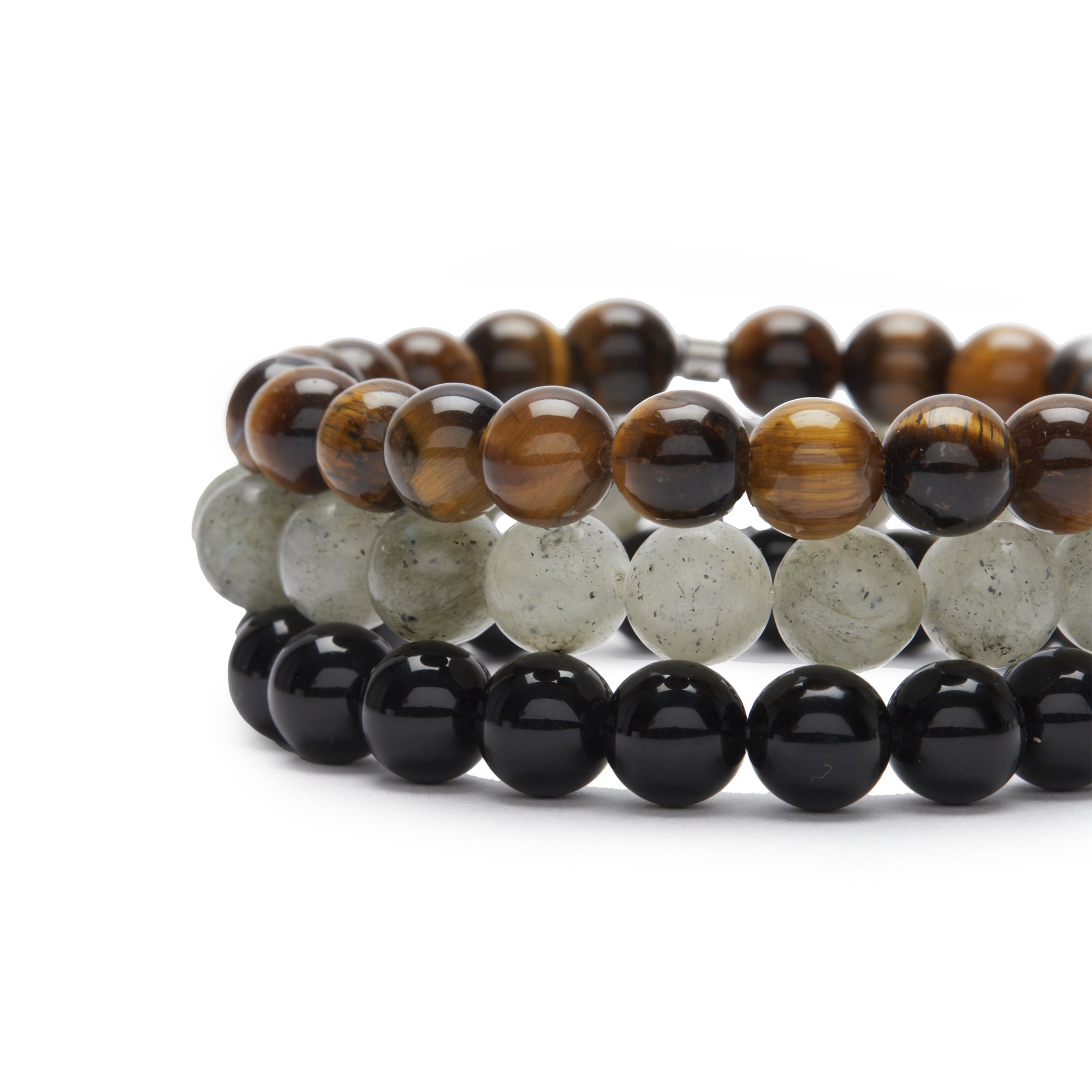 Triple Bracelets Énergie "Protection"