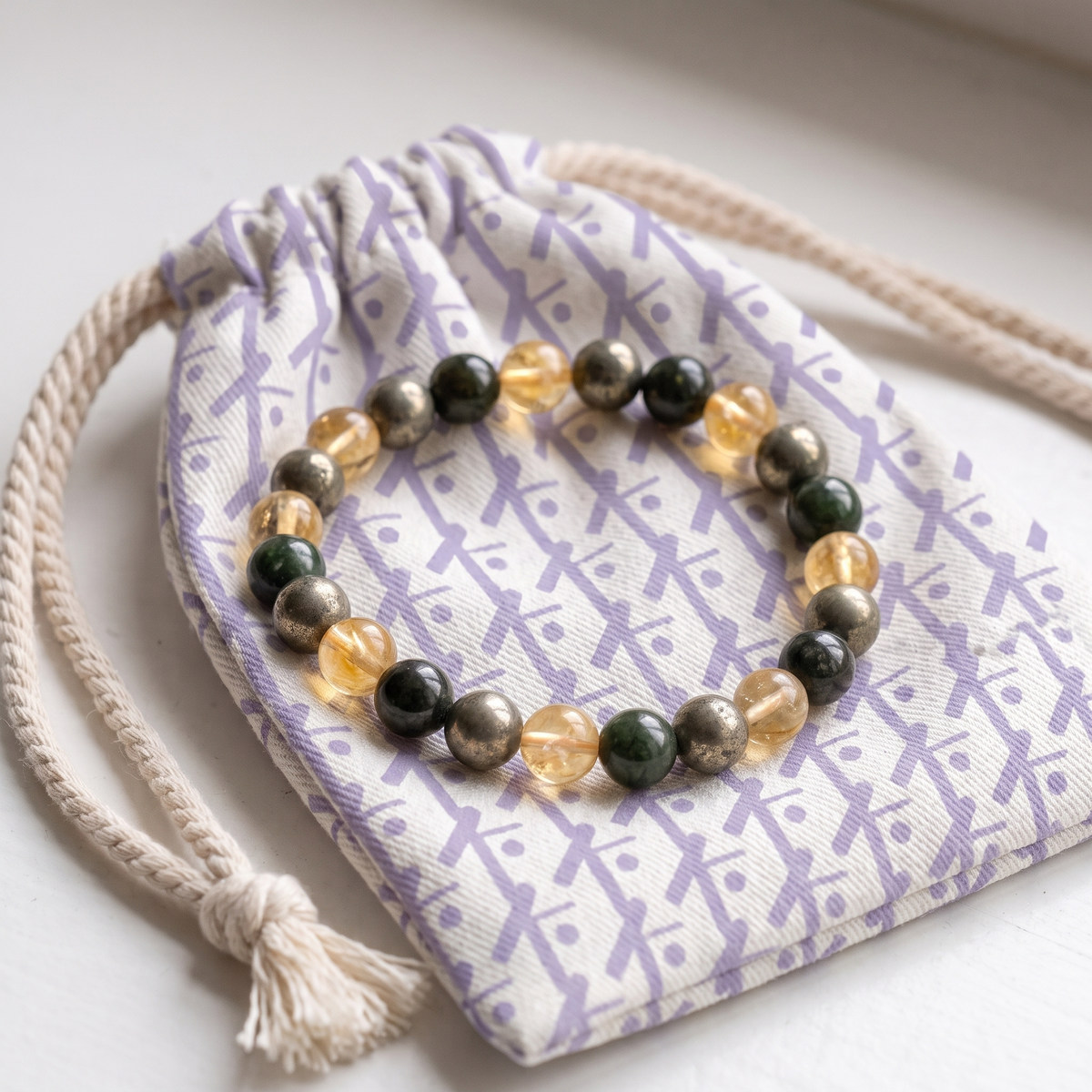 Bracelet Abondance & Prospérité - pochette - image 2