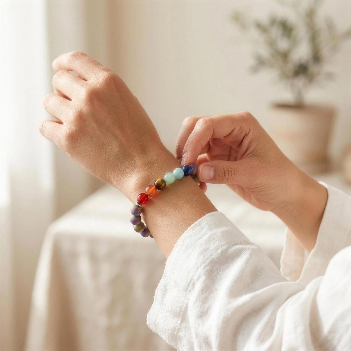 Bracelet 7 Chakras "Energie Positive" - image 4