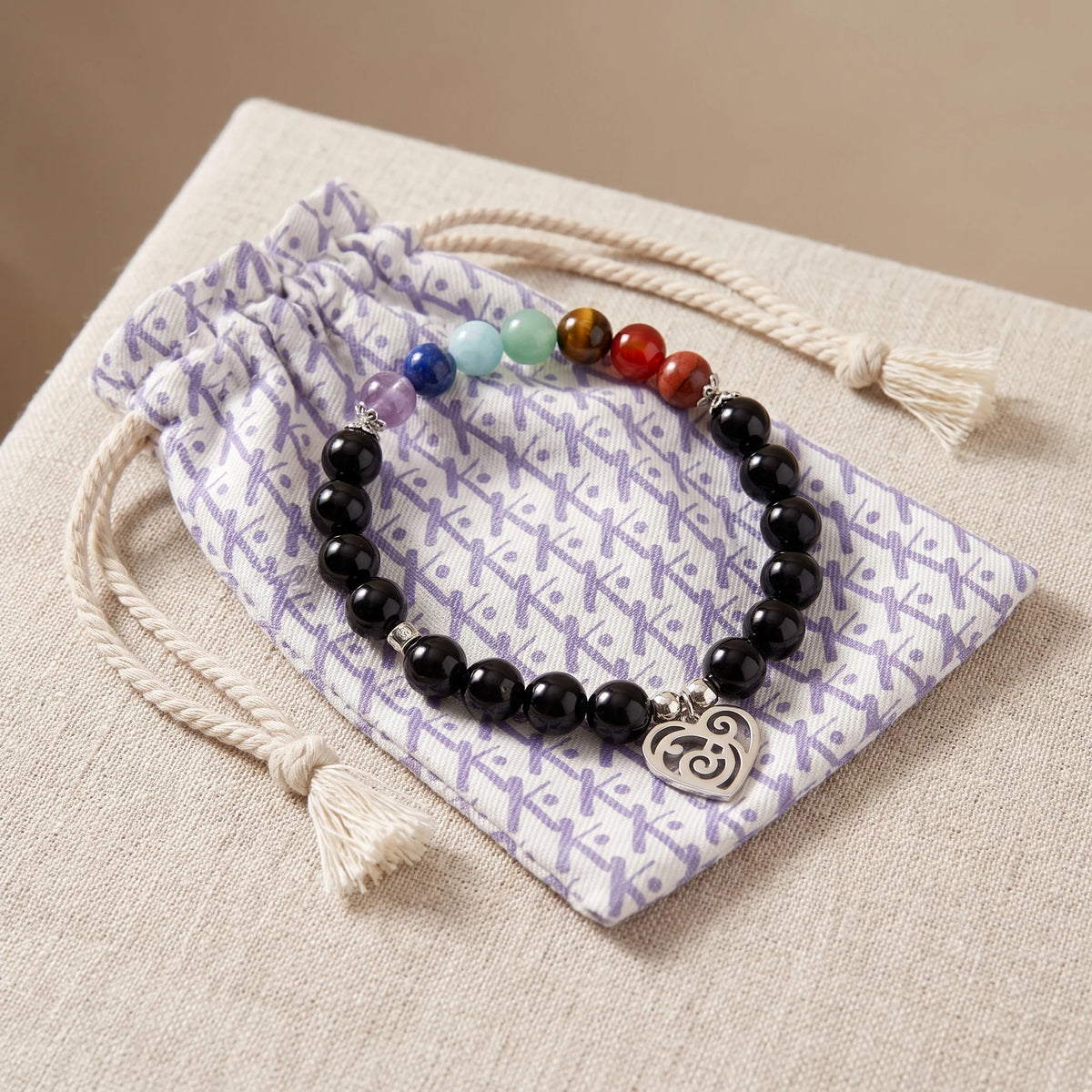 Bracelet 7 Chakras "Guérison & Amour" - image 2