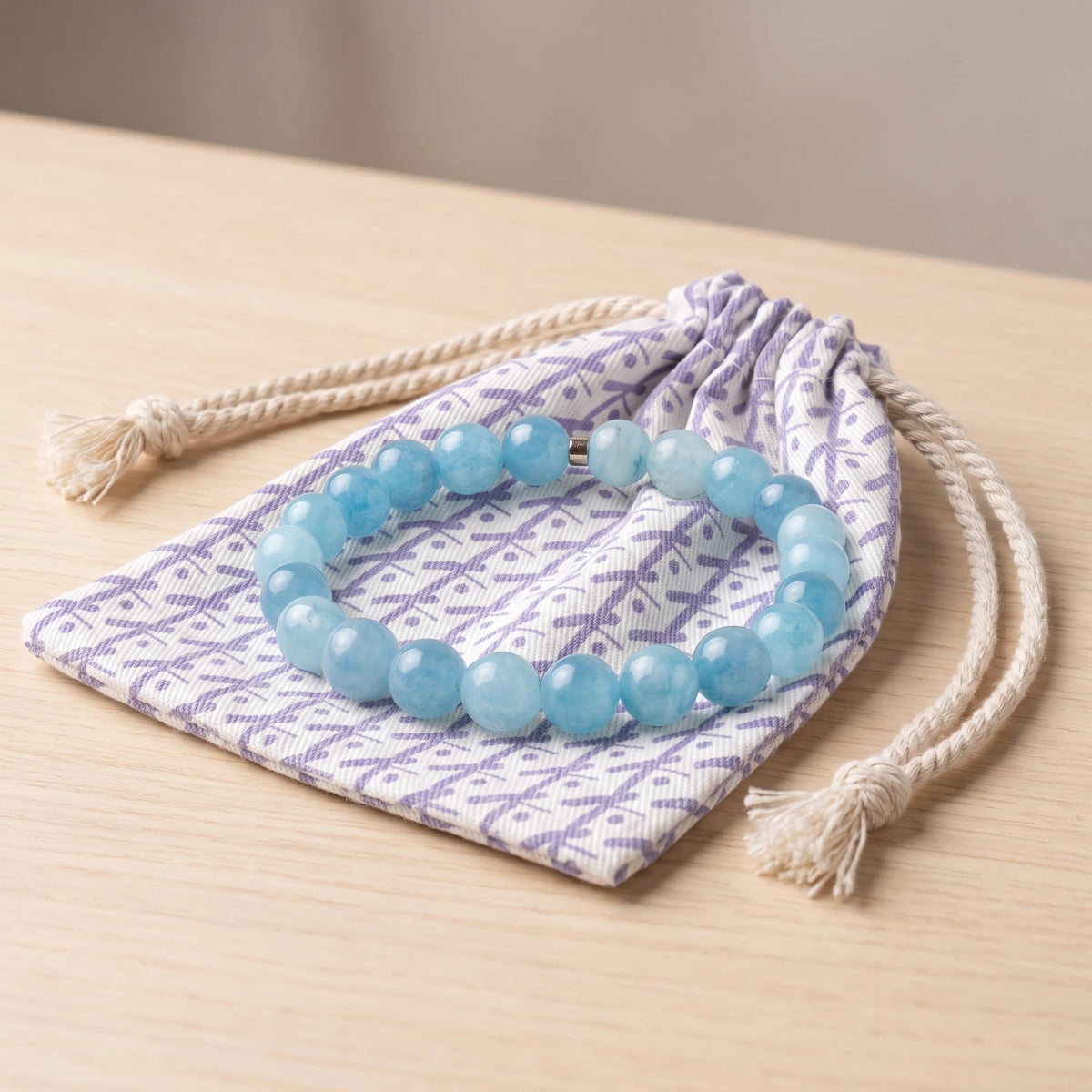 Bracelet en Aigue-Marine "Energie" - image 2