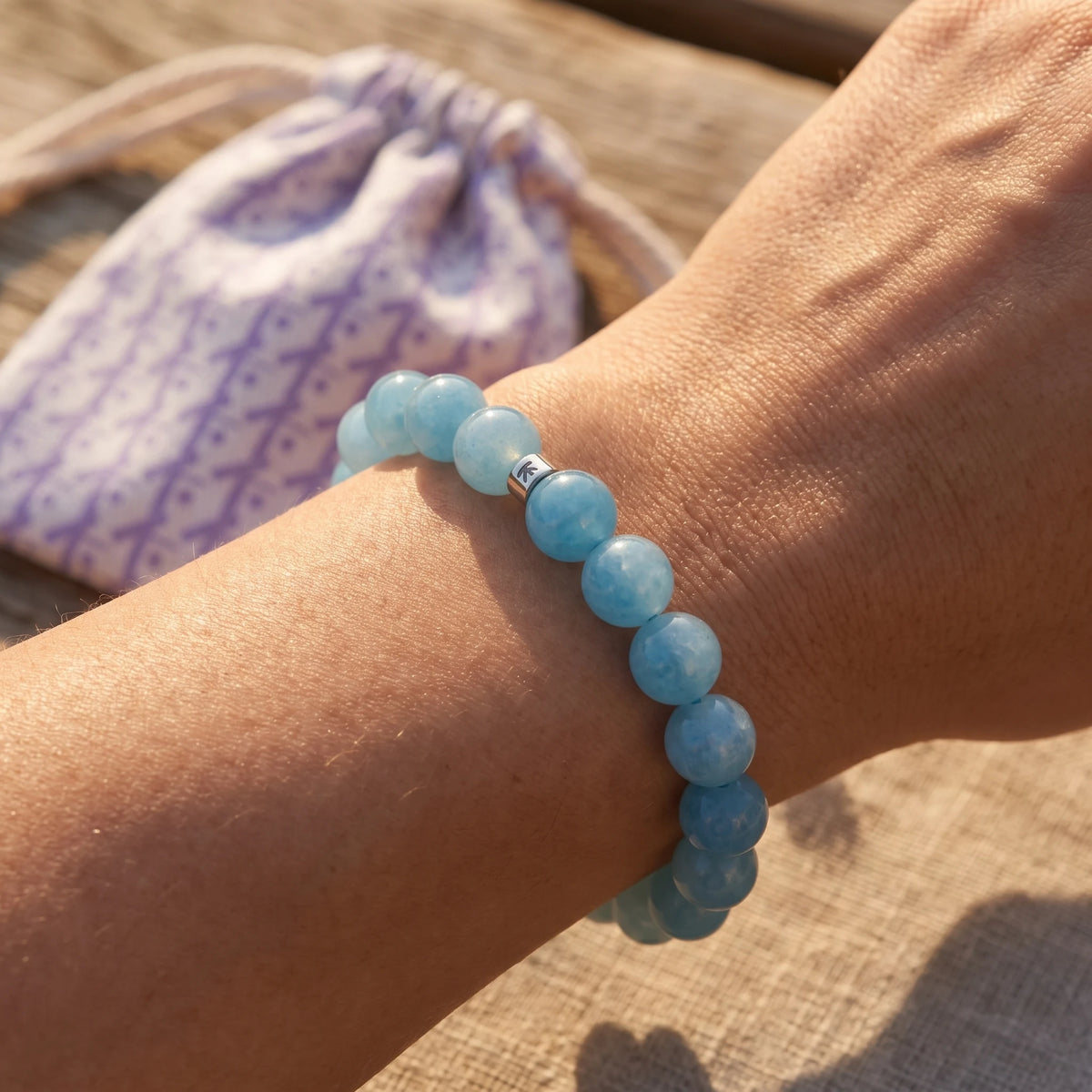 Bracelet en Aigue-Marine "Energie" - image 3