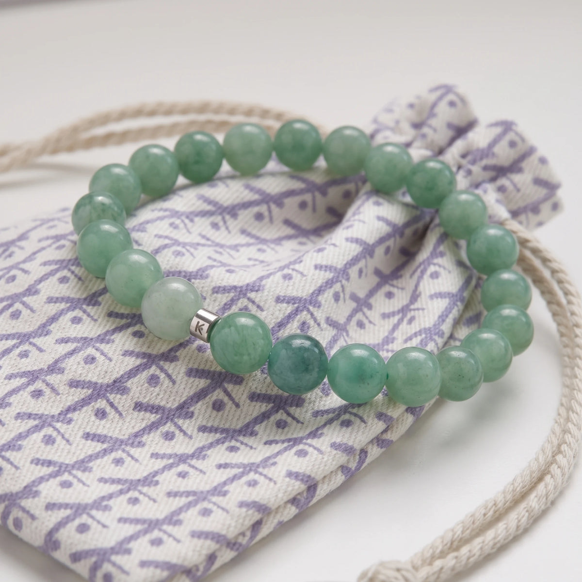 Bracelet en Aventurine "Energie" - image 2