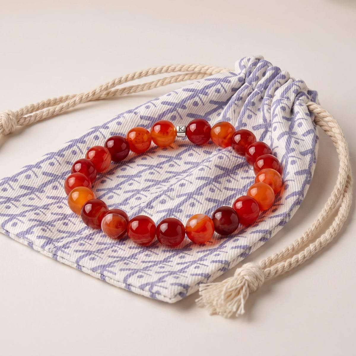 Bracelet en Cornaline "Energie" - image 2