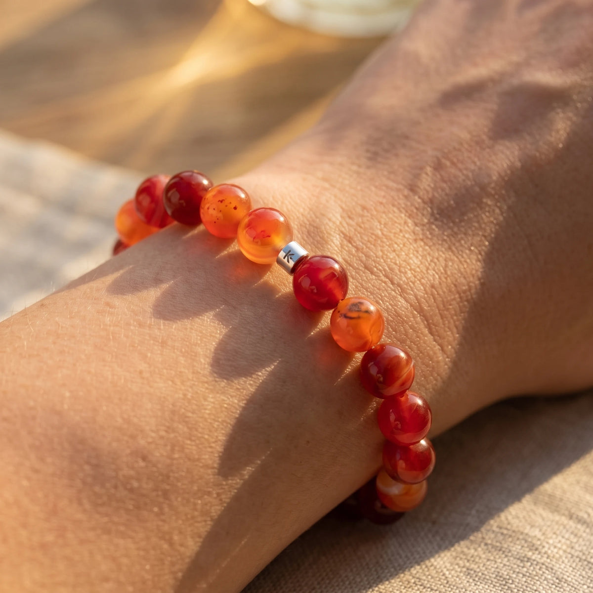 Bracelet en Cornaline "Energie" - image 3