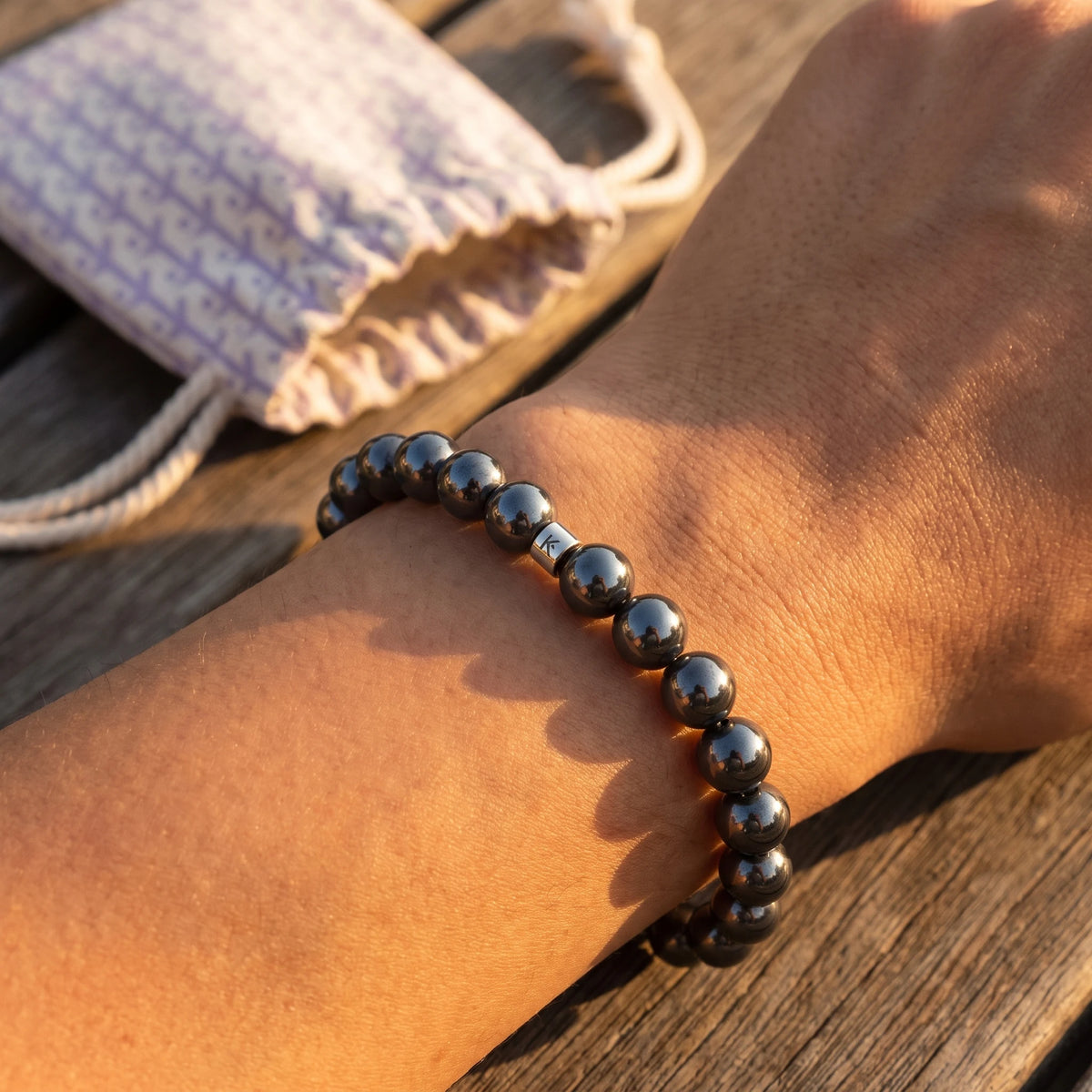 Bracelet en Hématite "Energie" - image 3