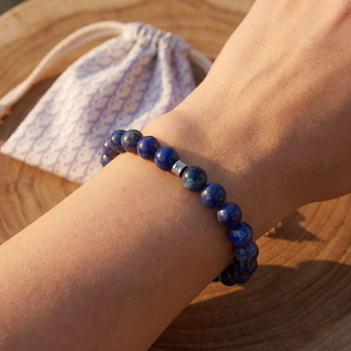 Bracelet en Lapis Lazuli "Energie" - image 3