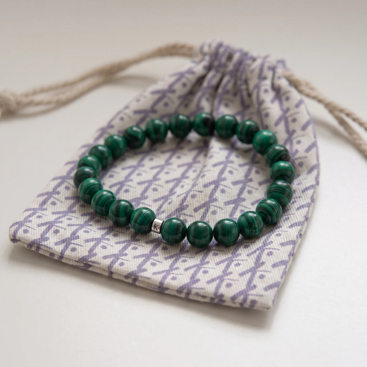 Bracelet en Malachite "Energie" - image 2