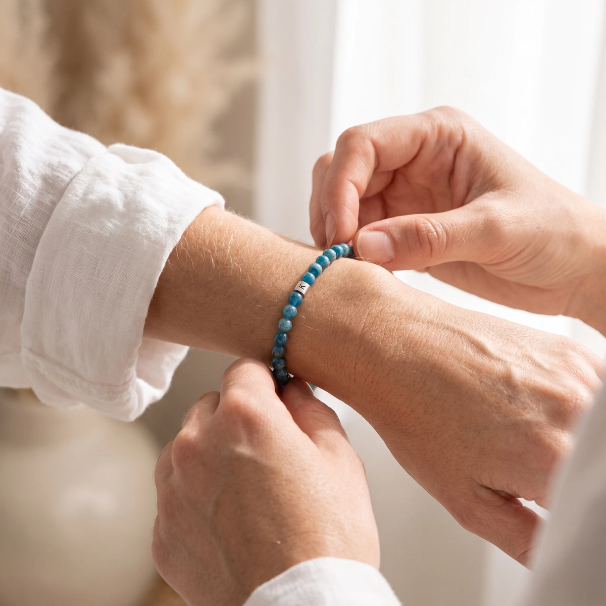Mini Bracelet en Apatite Energie - image 4