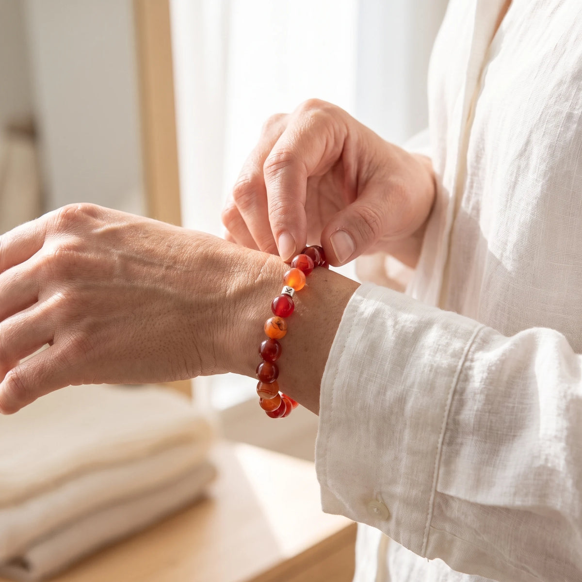 Bracelet en Cornaline Energie - image 4