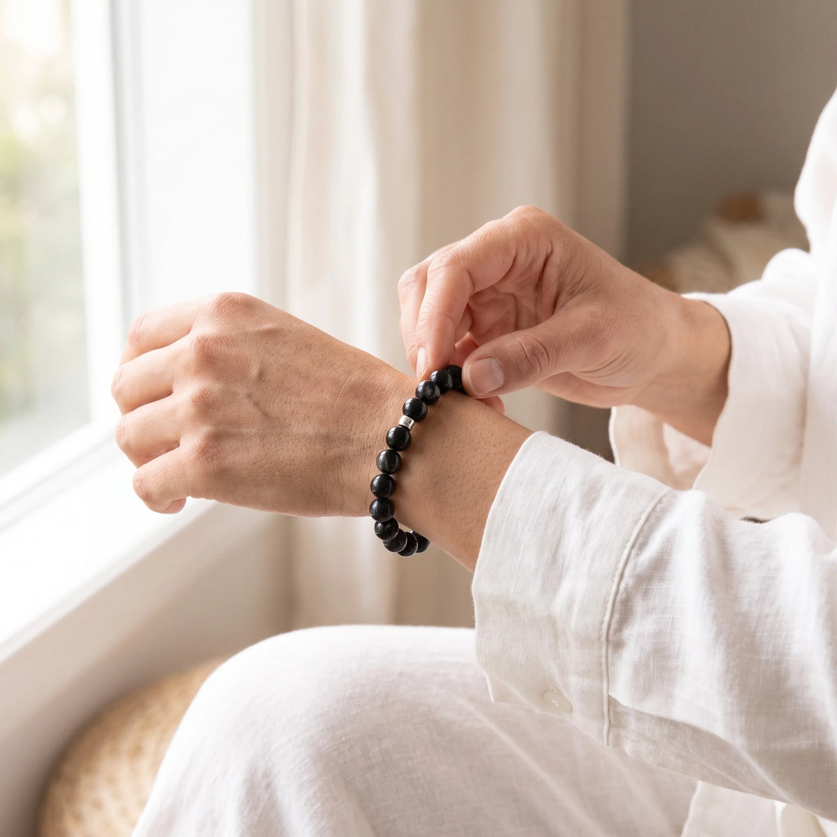Bracelet en Obsidienne Energie - image 4