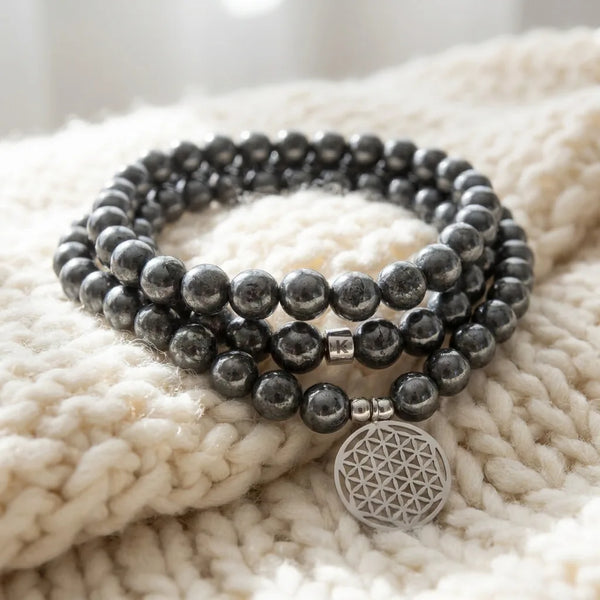 Mala "Magnétisme" en Hématite